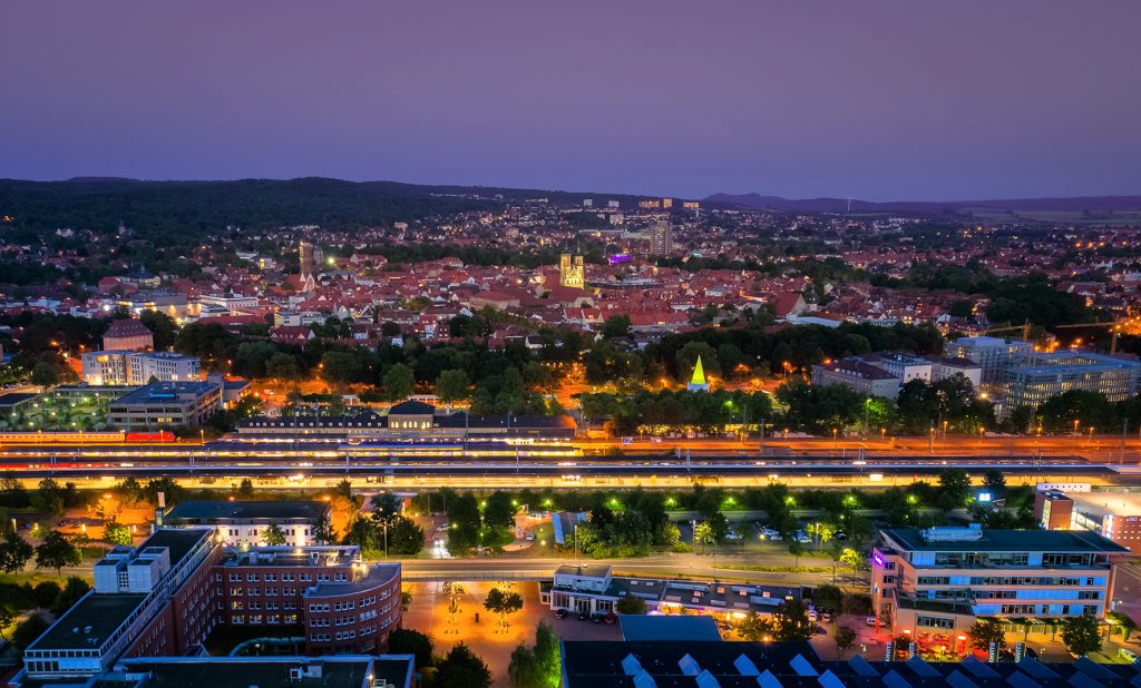 Luftaufnahmen Göttingen 2017 © Lars Gerhardt - Öffentlichkeitsarbeit Universität Göttingen